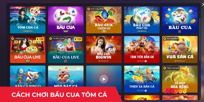Bầu cua tôm cá