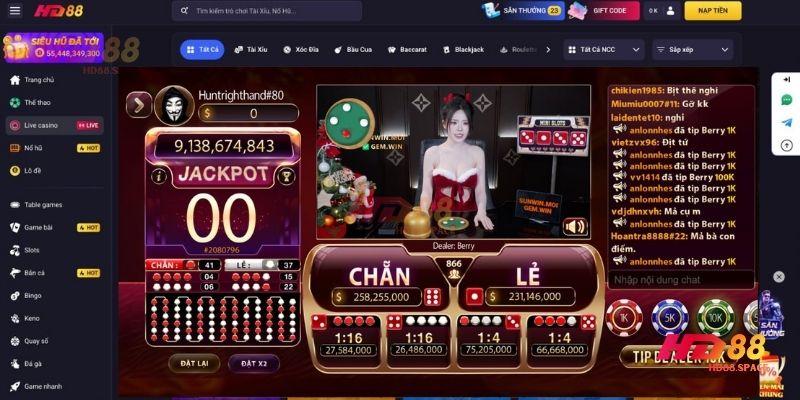 Live casino HD88